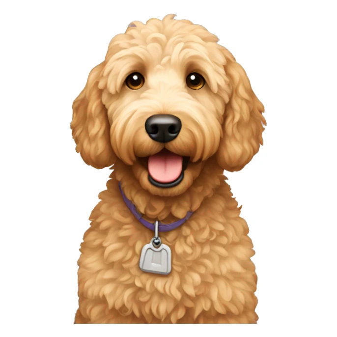Goldendoodle sticker