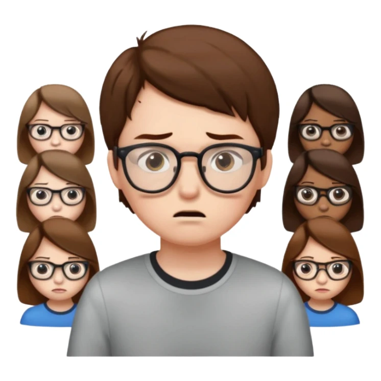 10 girls Fight and Lincoln Boy so Sad sticker