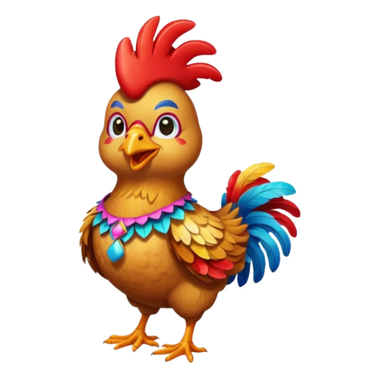 galo da madrugada carnaval recife chicken sticker
