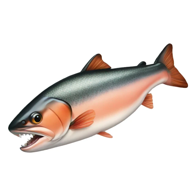 Salmon sticker