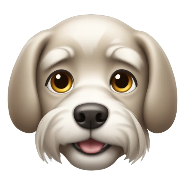 a dog named tony cute but not too cute sticker