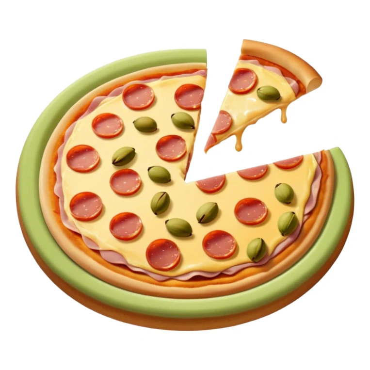 pistachio cream, jambon beurre, pizza sticker