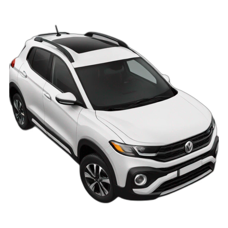 wolksvagen t-cross black sticker