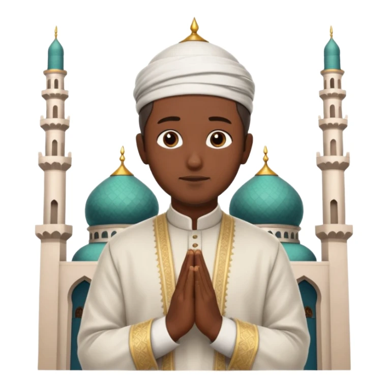 RAMADAN DAILY ROUTINE FOR A GUY PAYING IN A MOSQUE sticker