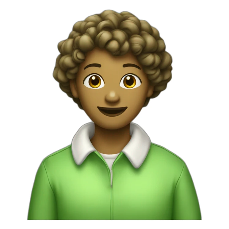 Bougie verte allumé et éteint sticker