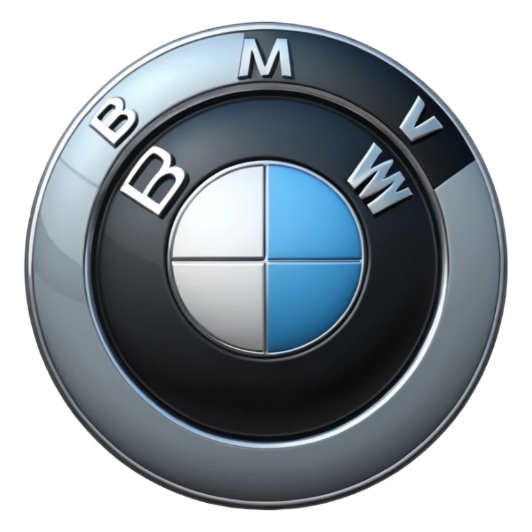 bmw logo sticker