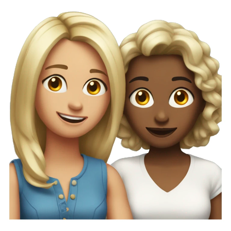 Lies en Ellen zijn Besties  sticker