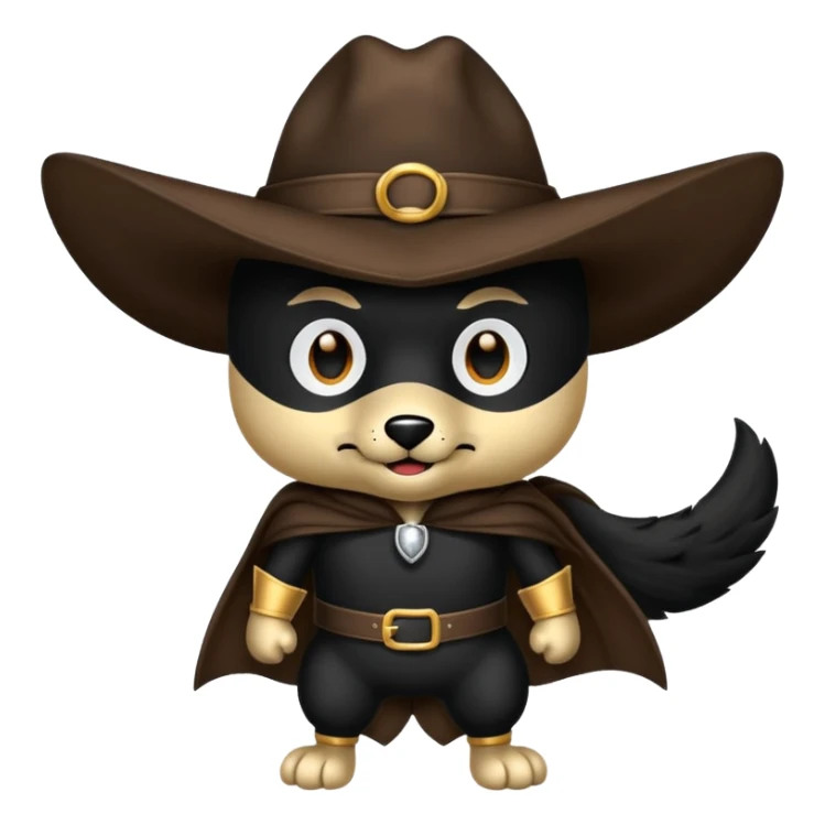 zorro mascota sosteniendo un neumático sticker