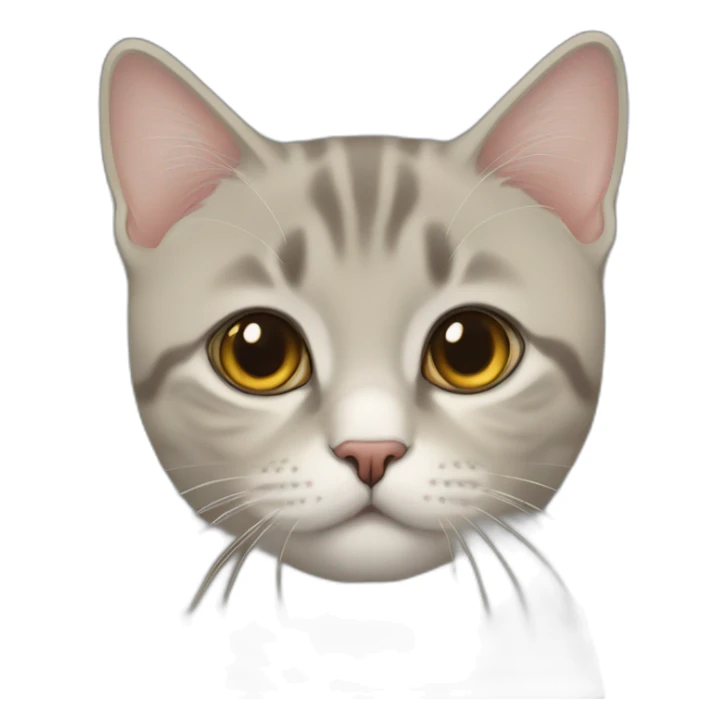 Mao the British short hair sticker