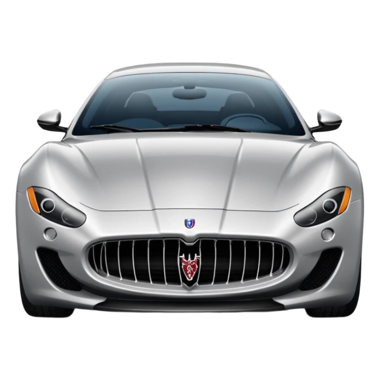 Maserati sports car sticker
