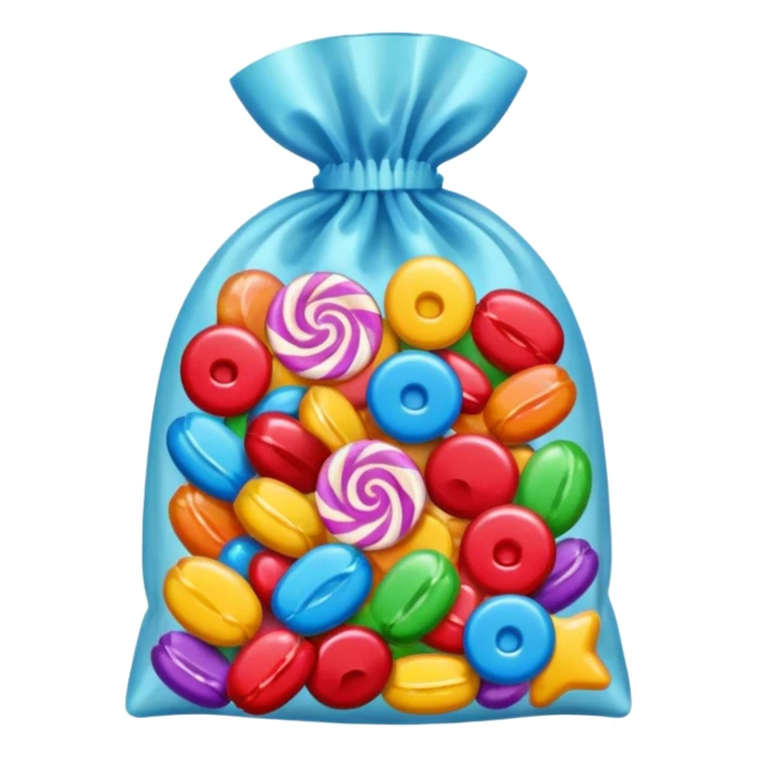 Holiday candies and candy bags sticker