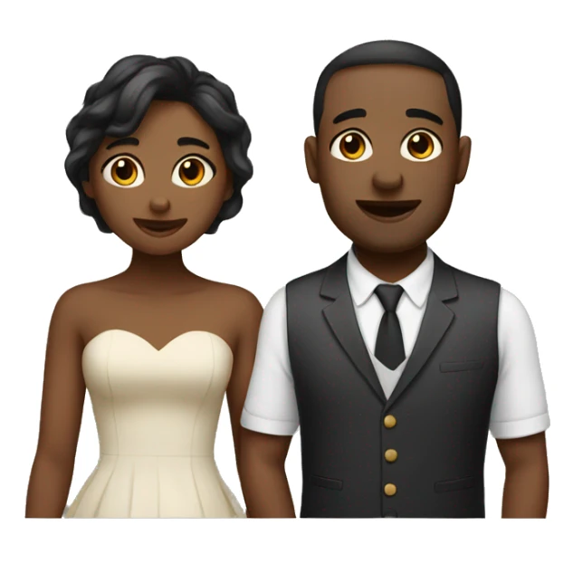 Animal couple sticker