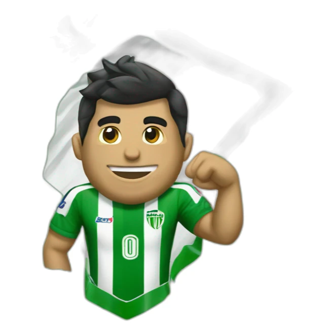 Emoji de atlético nacional de Colombia sticker