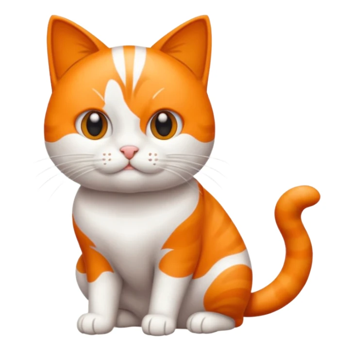 Ahora quiero este mismo gato realizando distintas acciones para poderr utilizarlo en distintas oportunidades sticker