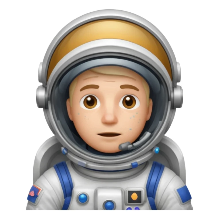 astronaute homme en sueur sticker