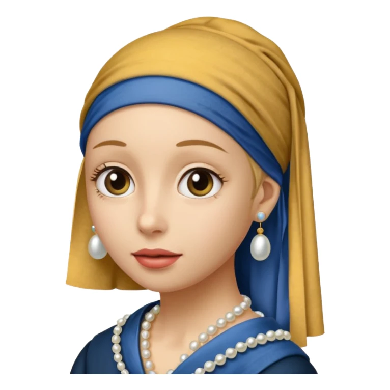 Girl with a Pearl Earring  sticker