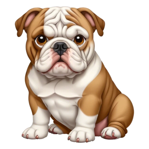 ERROR  English bulldog sticker