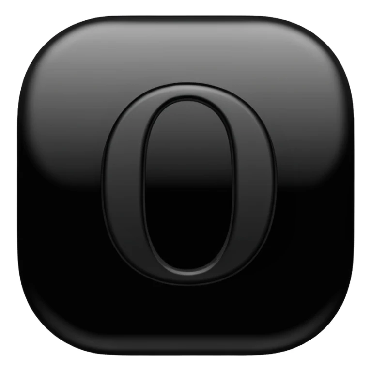 a letra “T” e a letra “O” juntas. Uma em cima da outra sticker