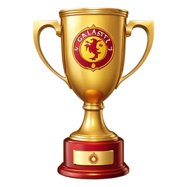 Galatasaray ın aldıgı uefa kupası sticker