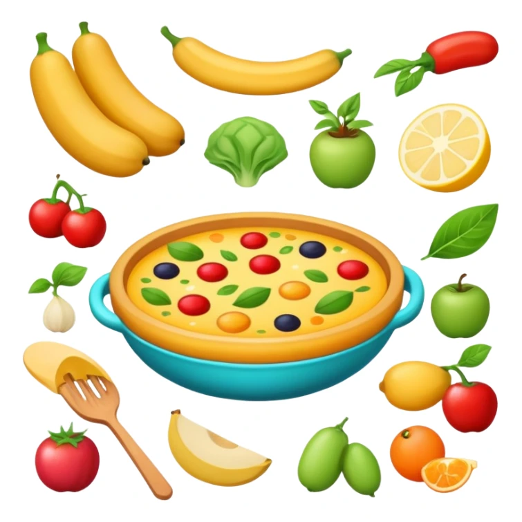 Vega food emoji sticker