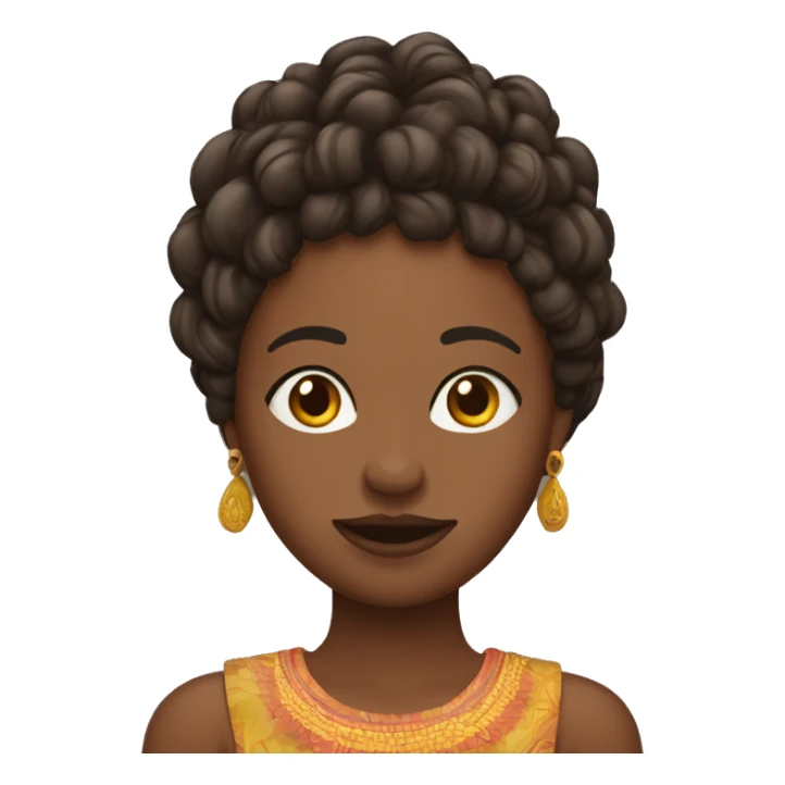 Bazié claudia from Burkina Faso  sticker