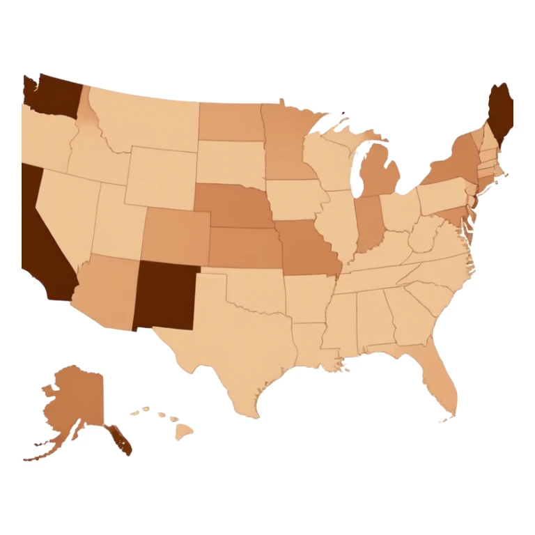 Inwonersaantal Verenigde Staten sticker