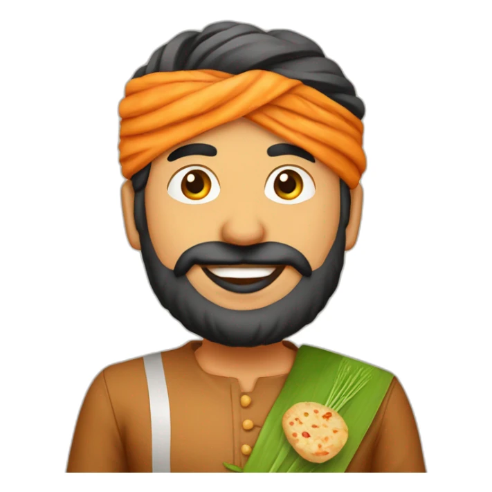 pav bhajji indian cuisine sticker