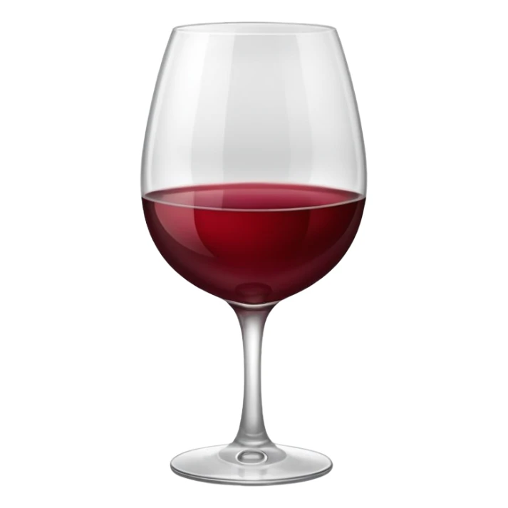 glass of wine  sticker
