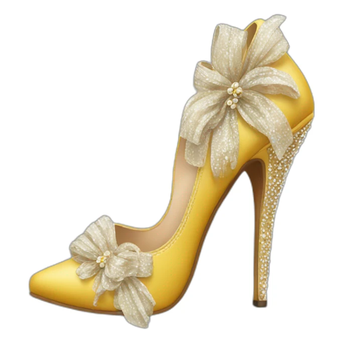 Fancy shoes sticker
