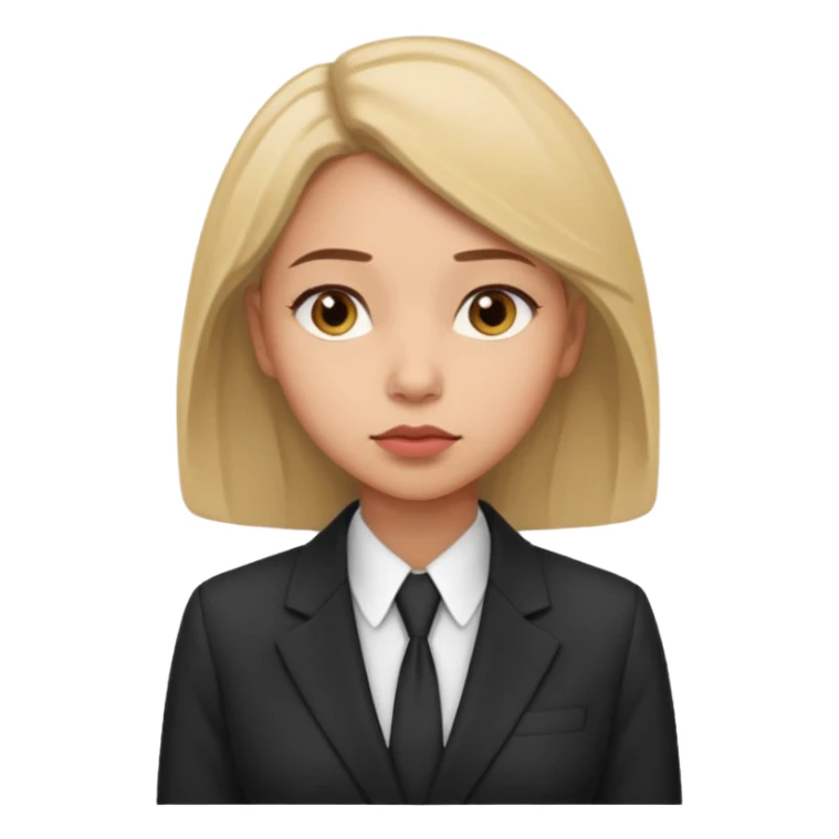 the woman in suits thinks about a lot of people sticker