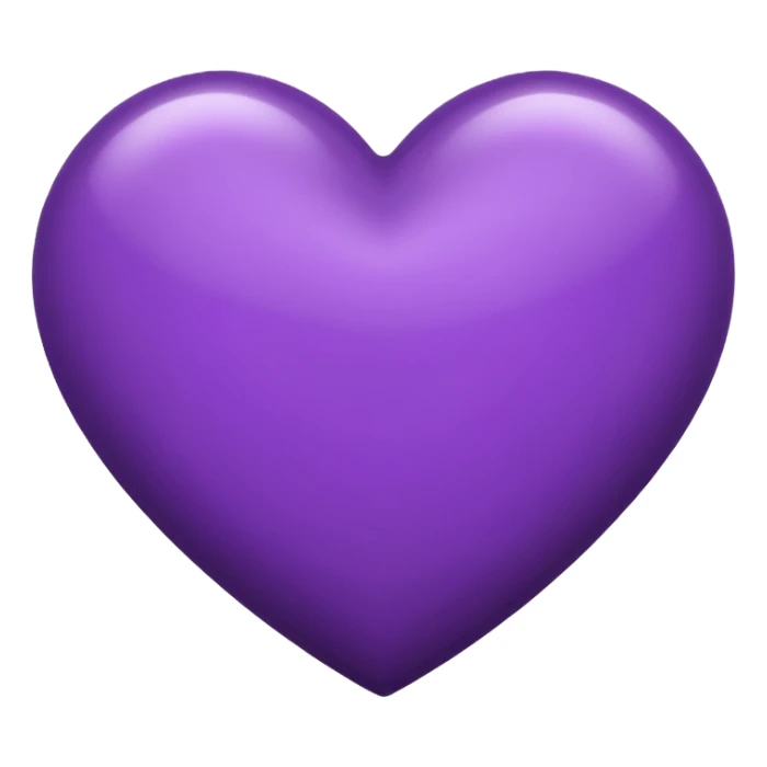 Half Black heart and half Purple Heart sticker