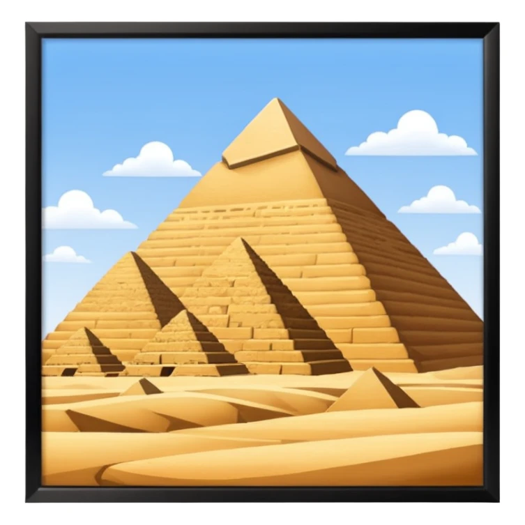 Pirámides de giza sticker