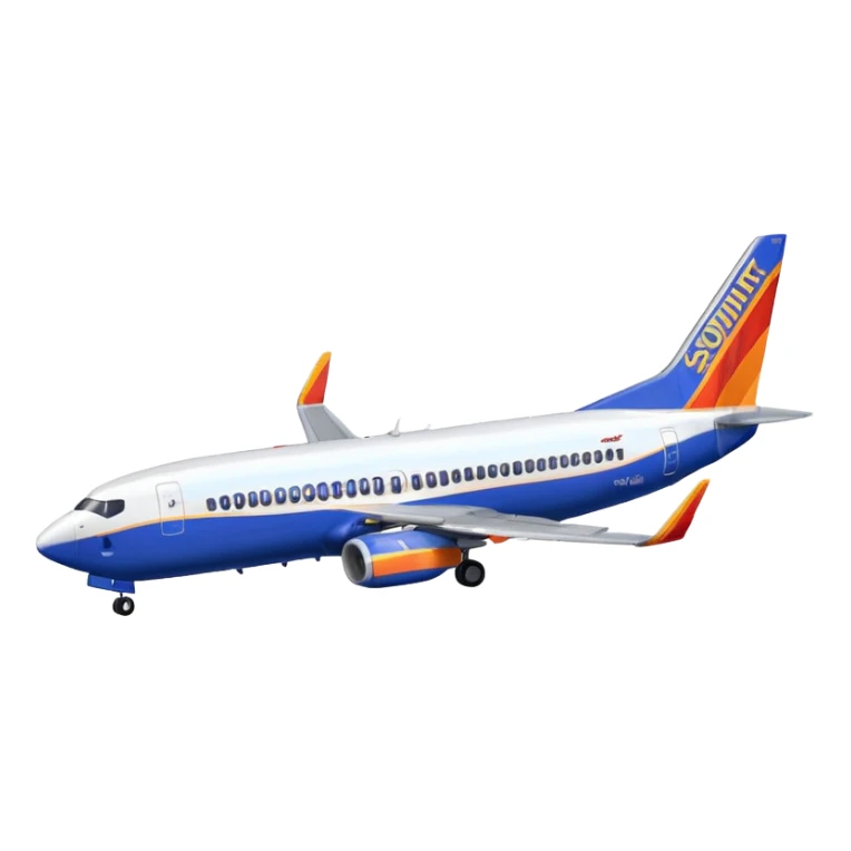Southwest Airlines Boeing 737-800 sticker