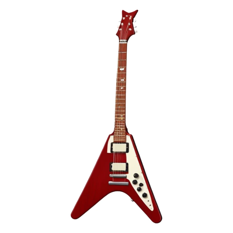 Gibson Flying V, electric guitar sticker