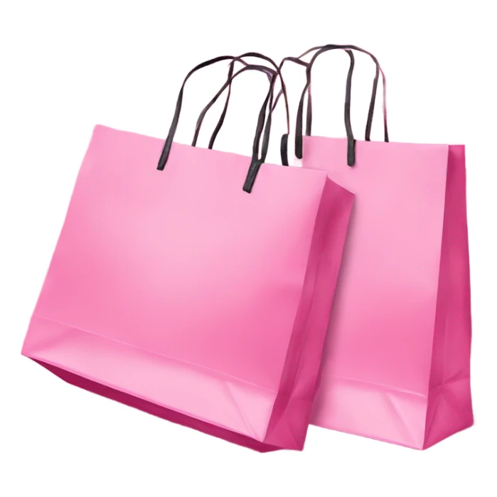 Pink victoria’s secret shopping bags sticker