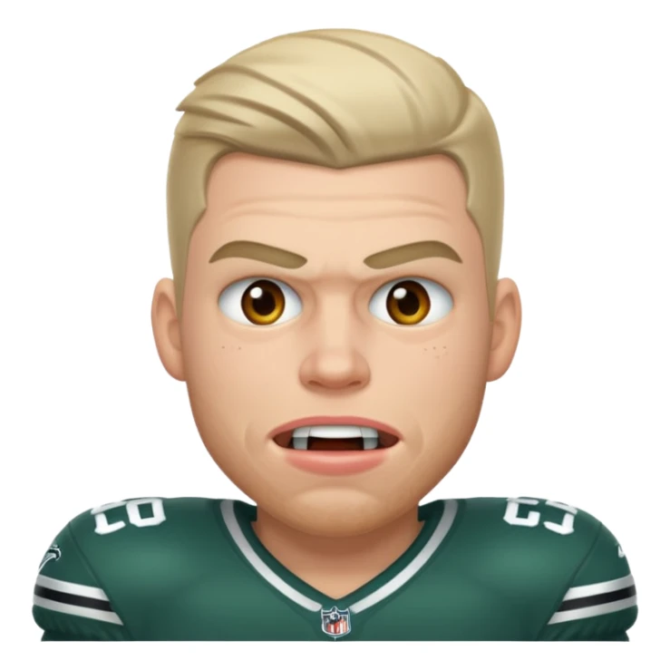 zach ertz fucking dying sticker