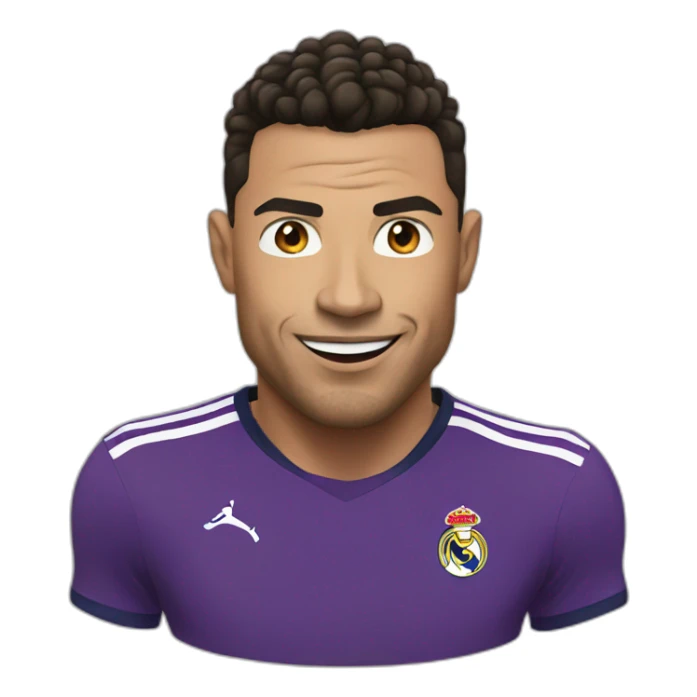 lionel ronaldo sticker