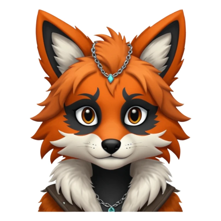 Edgy anthro furry by Falvie, LiLaiRa, AngieWolf sticker