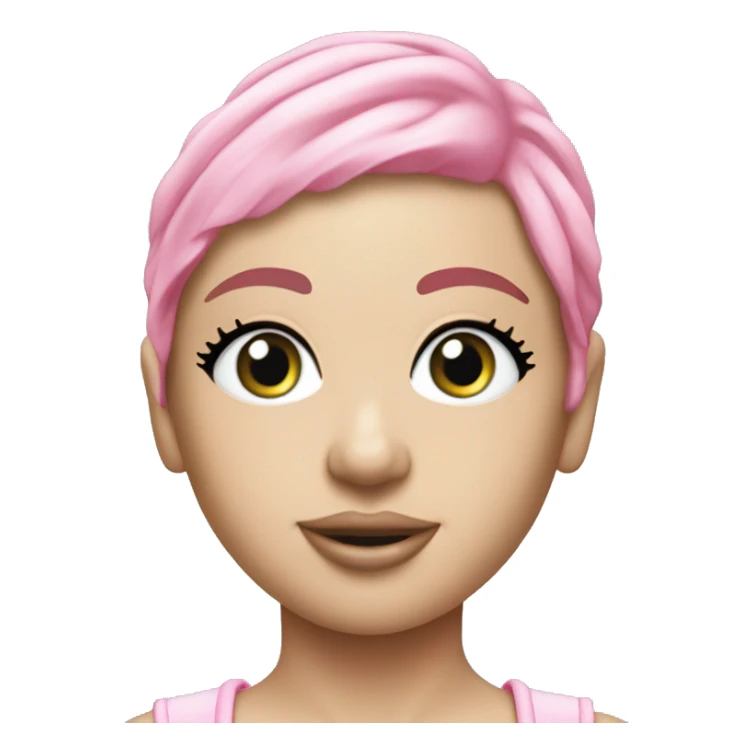 Bata de baño rosado pastel de victoria secret sticker