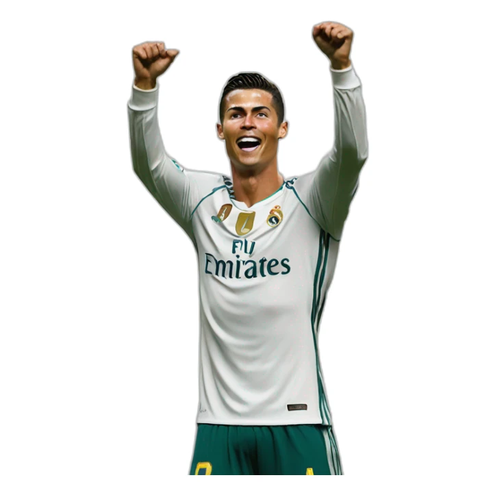 Cristiano ronaldo do him celebration sticker
