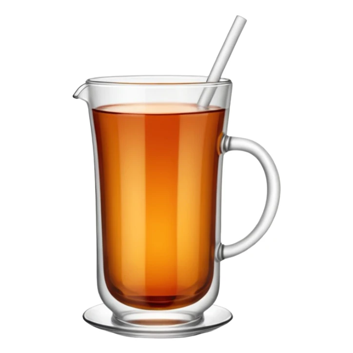 Turkish tea glass in “ince belli bardak” without the stand sticker