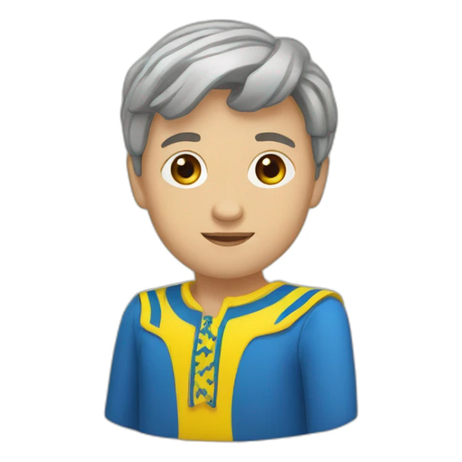 Ukrainian state Motherland sticker