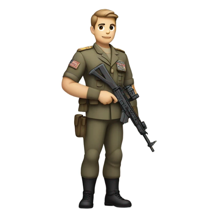 Soldier boy from the Amazon series "the boys" sticker