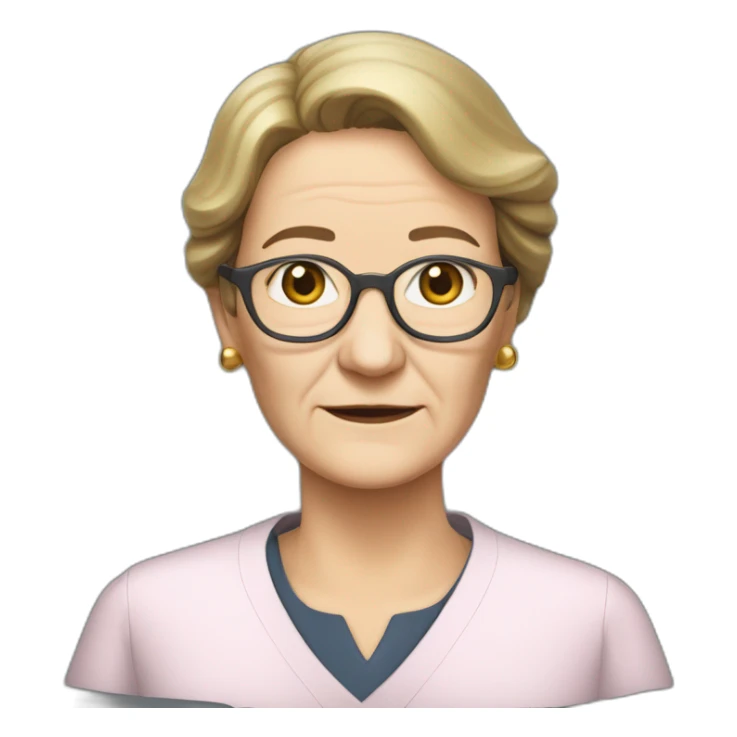 Harold shipman as a woman sticker