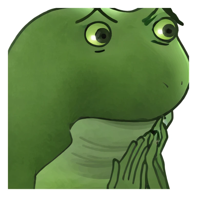 A man and a little girl sad sticker