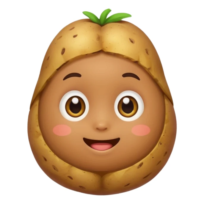 Chibi potato sticker