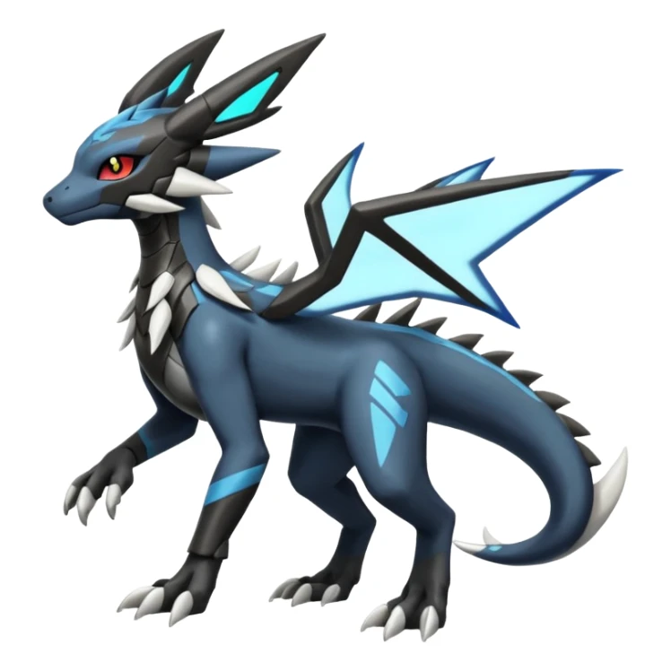 Salandit-Dialga-Zekrom-Umbreon-Silvally-fusion (full body) sticker