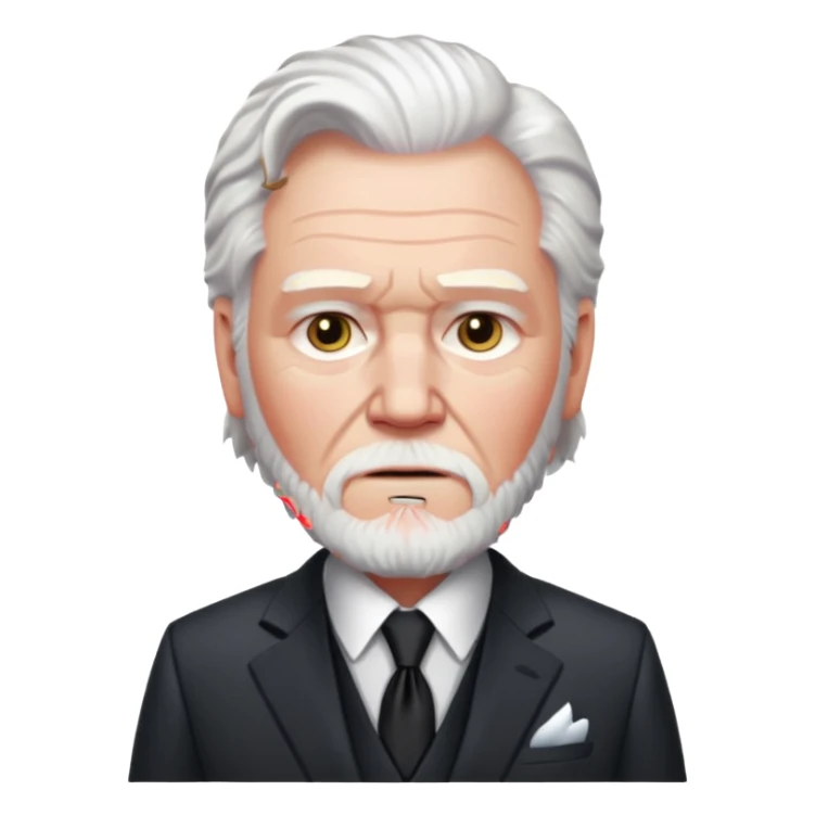 President Snow from the Sonic the The Hunger Games sticker