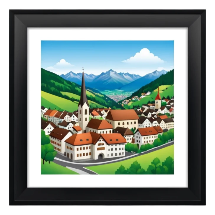 Canton st Gallen Switzerland sticker