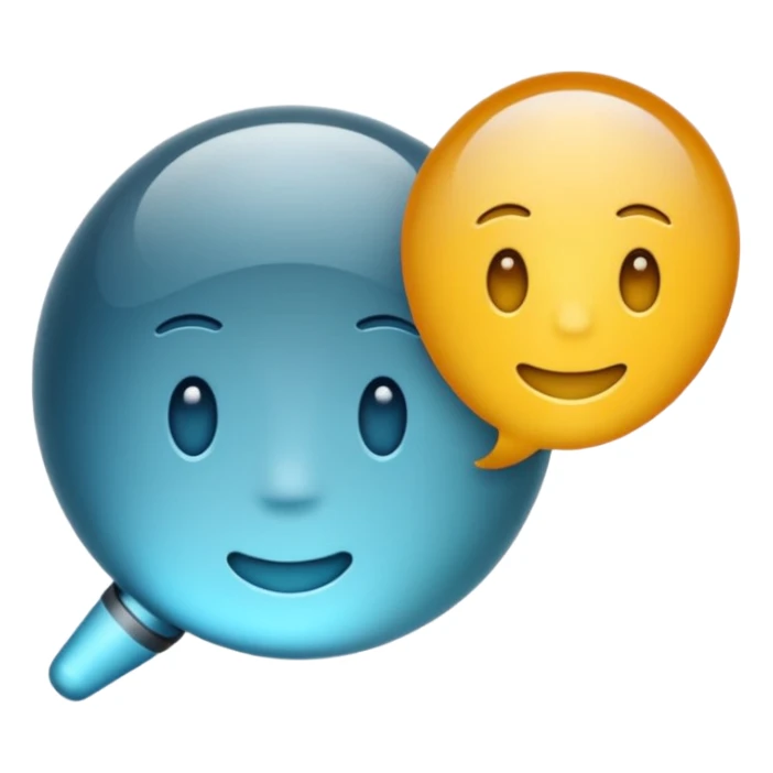 AI matte glass transluscent text to speech generator sticker